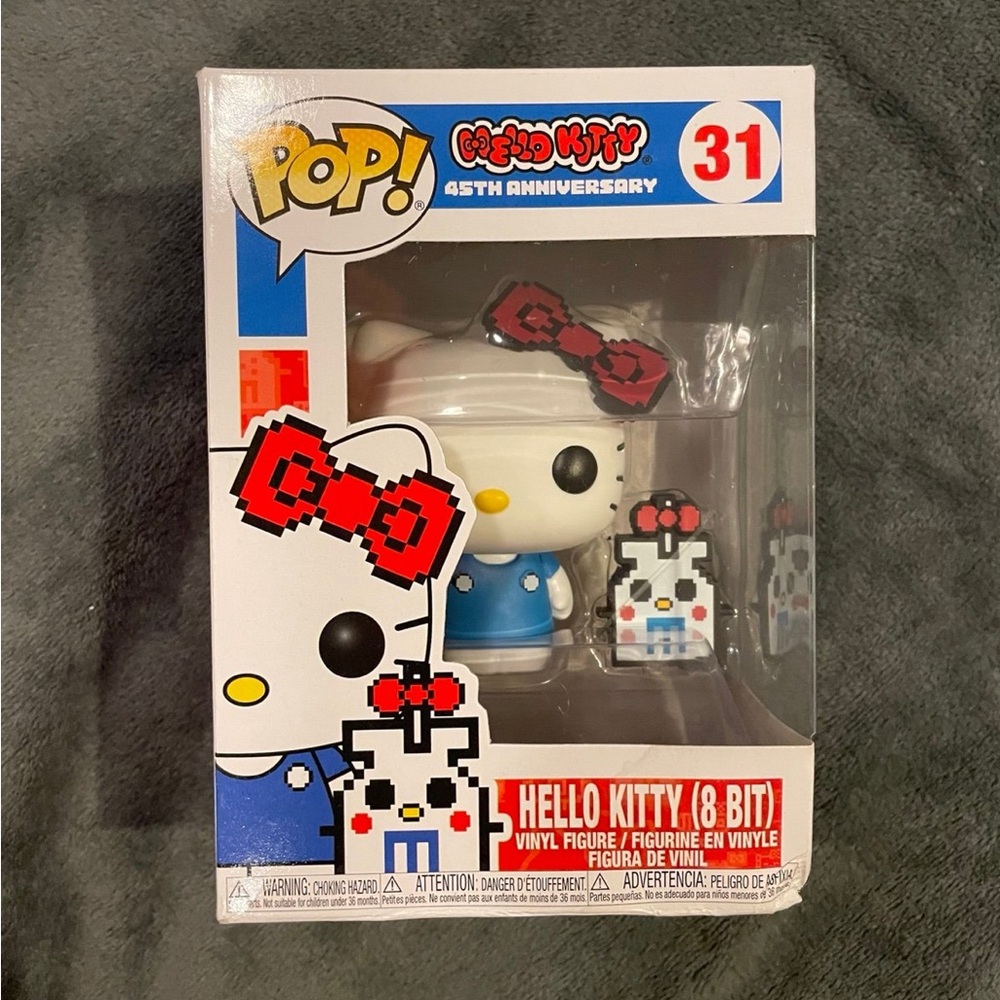 Hello Kitty 8 Bit 45th Anniversary Funko Pop
